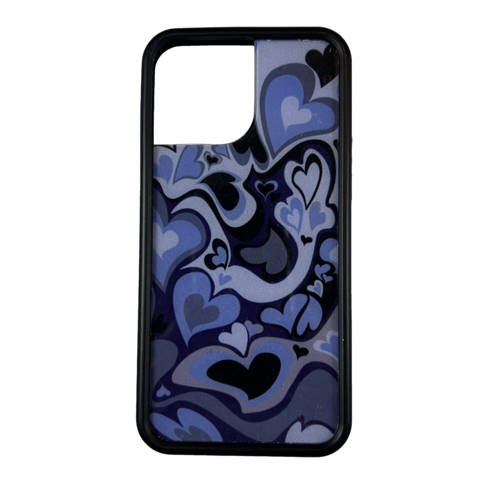 Wildflower x Salem Mitchell Purple iPhone 13 Pro Max Case Heart